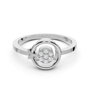 Eterna Orbit Diamond Ring